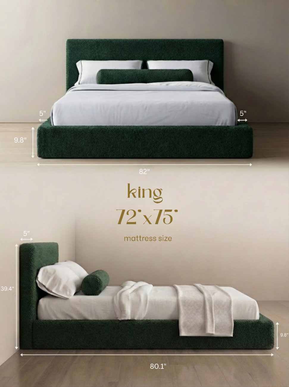 Classic Marshmallow Bed
