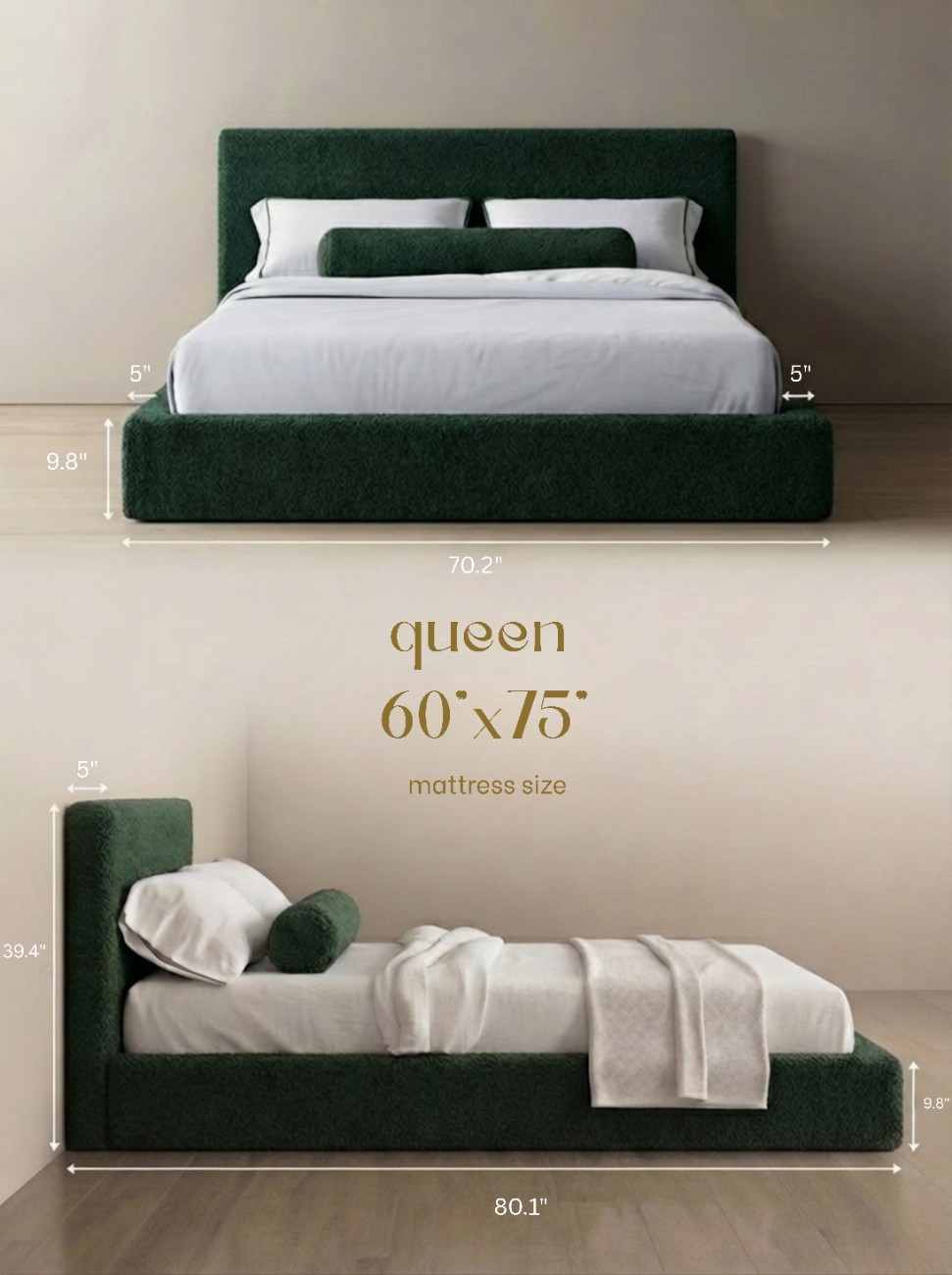 Classic Marshmallow Bed