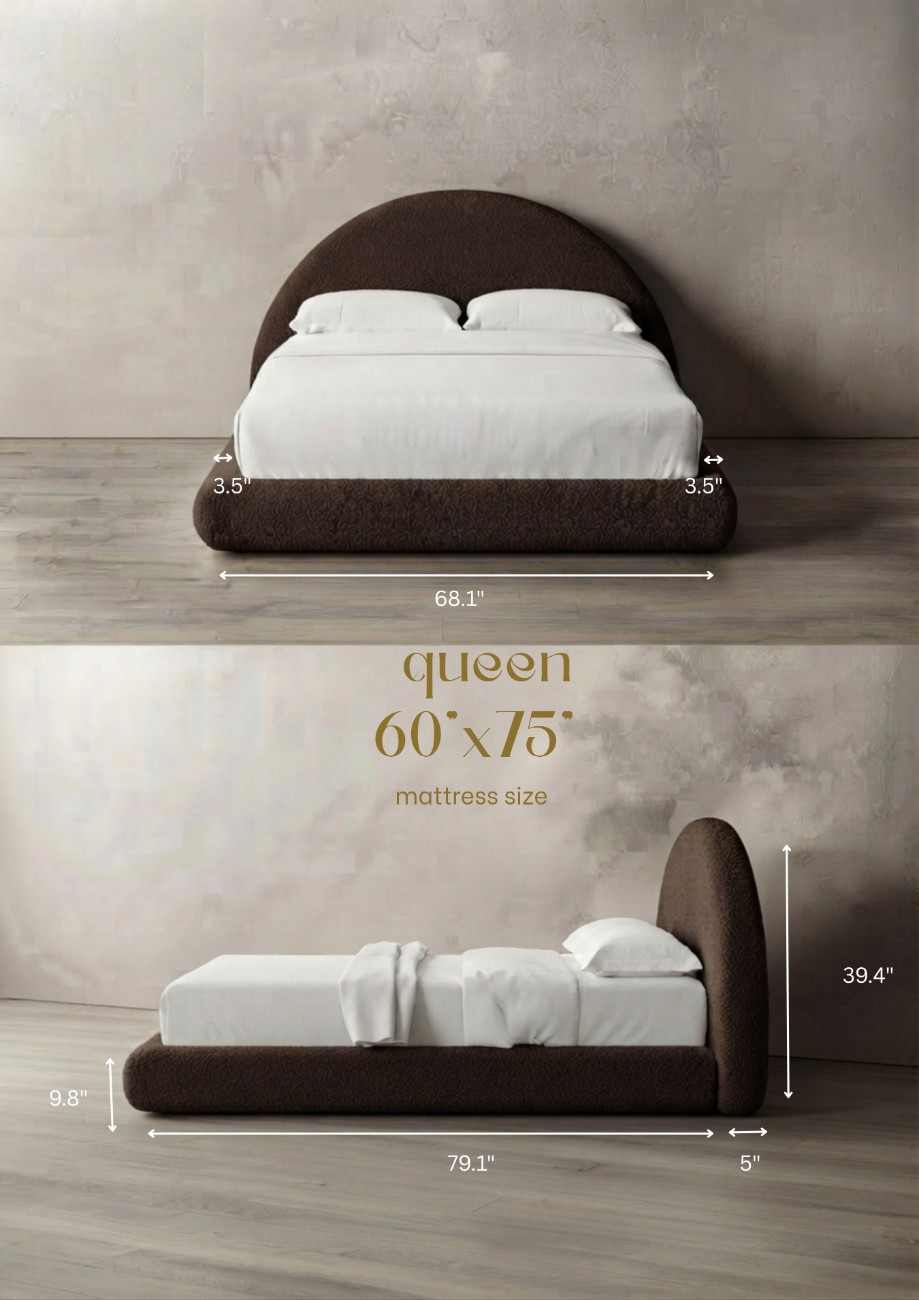 Curvy Marshmallow Bed