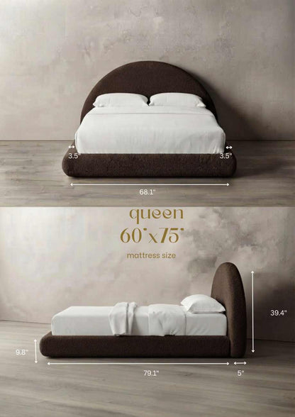 Curvy Marshmallow Bed